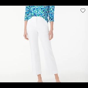 j Crew Hayden white pant